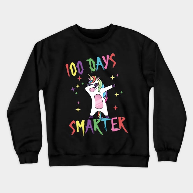 100 days smarter Crewneck Sweatshirt by joyTrends